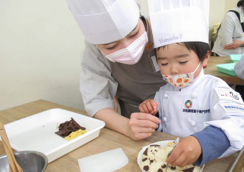 食育授業「食の学校」の様子