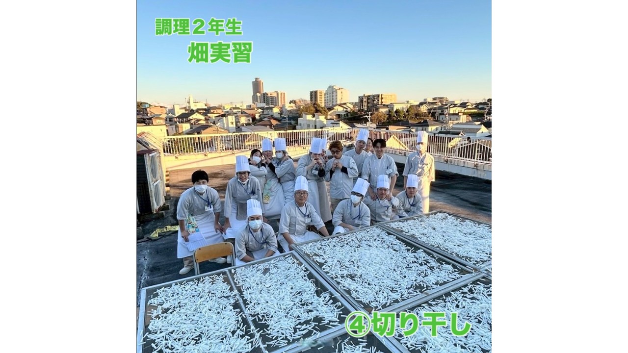 切り干し大根作り