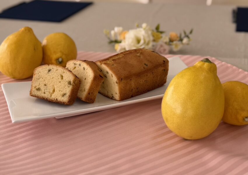 レモン「璃の香（りのか）」を使ったパウンドケーキ