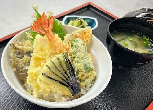 黄金のサクふわ天丼