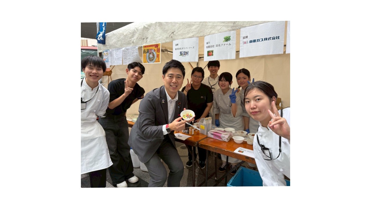 浜ろう祭にてオリジナル浜松焼きそばを提供！